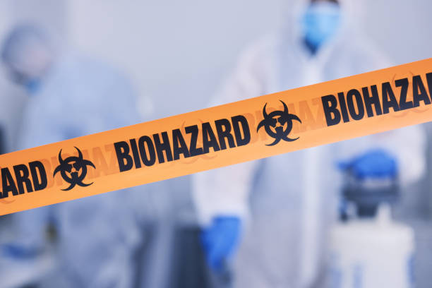 Professional Hoarding Cleanup technician working in Raymond, WA